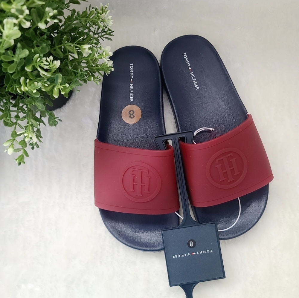 Tommy Hilfiger Womens Slides